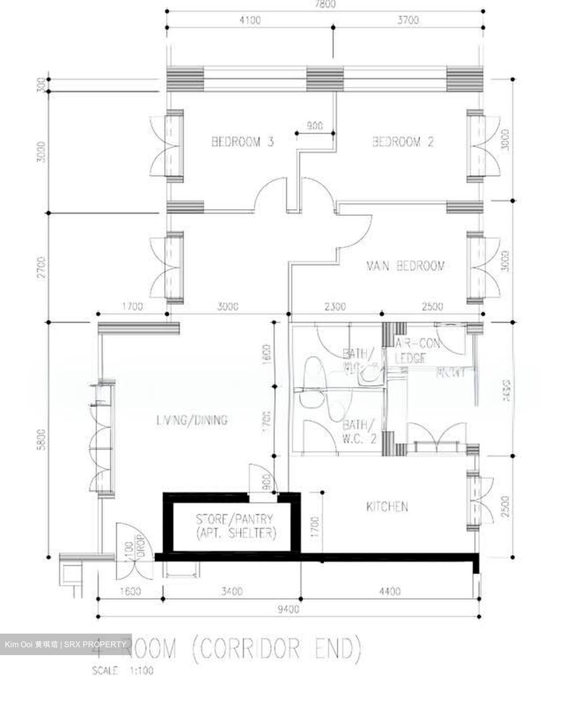 Blk 185D Rivervale Gateway (Sengkang), HDB 4 Rooms #550417741